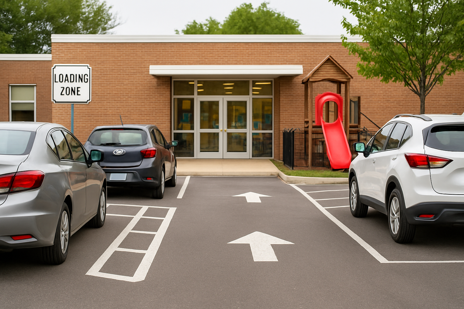 Parking Lot And Pick Up Zones – Daycare Security Camera Systems