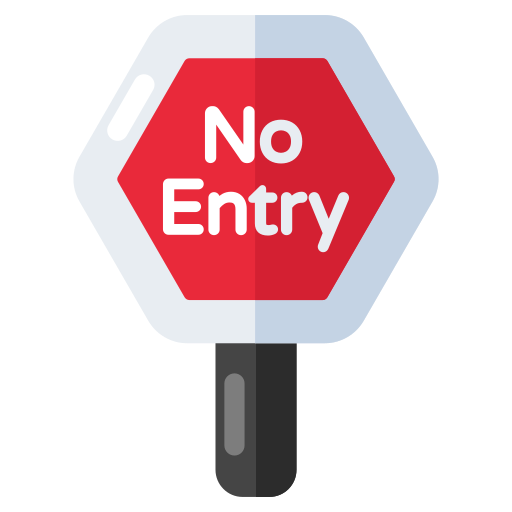 No Entry – Restaurant Security Camera