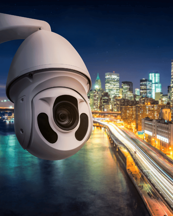 Commercial security camera system in Baltimore business.